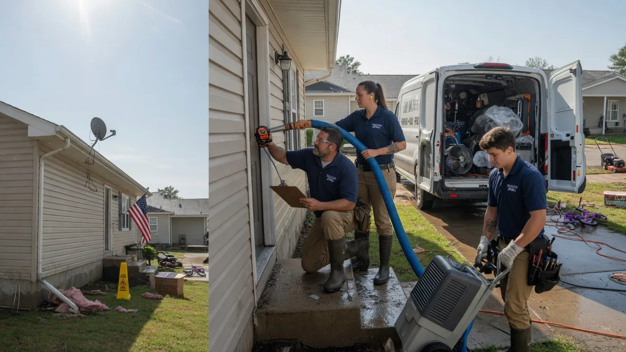 Ceiling Water Damage Restoration in Dougherty, IA near me